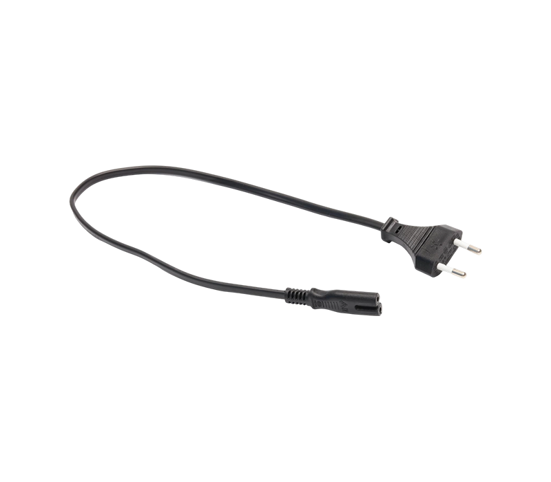 JT007/FY001+ST2/FY-ST2 2.5A 250V Avrupa Standardı IEC C7 Konnektörlü İki Pimli Fiş