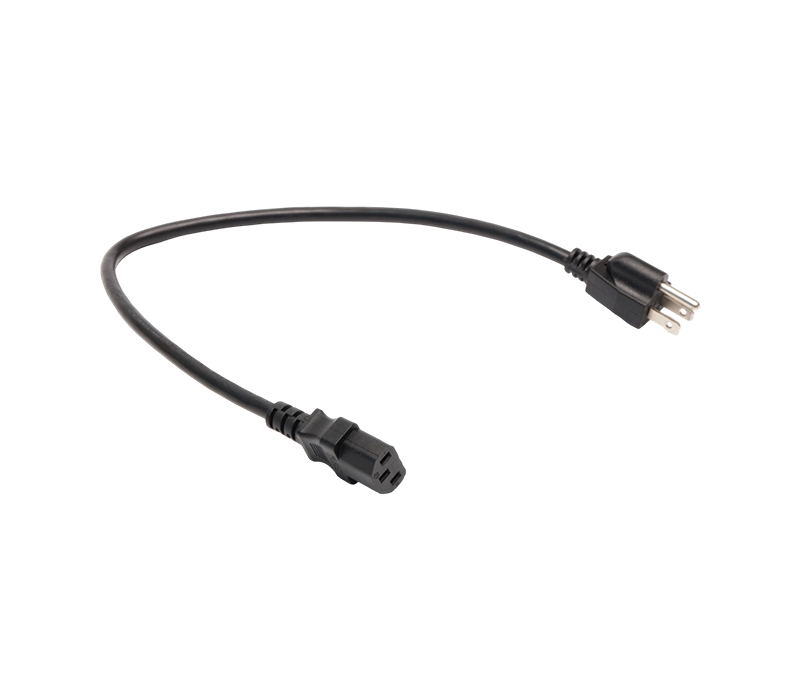 JT-3/FY-3+JT-ST3 15A 125V IEC C13 Konnektörlü Üç Pimli ABD Standart Fiş