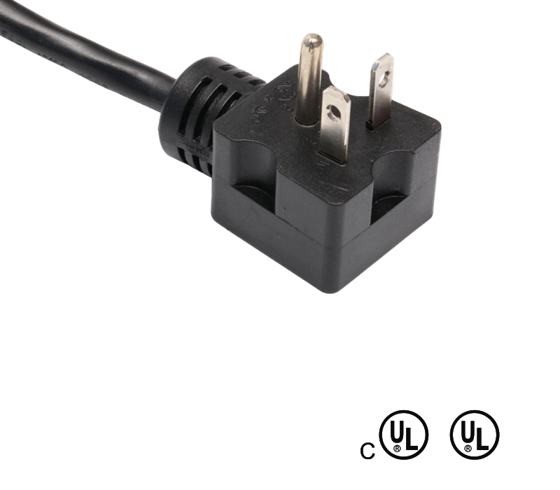 JT2-3I/JT-3H 20A 125V Amerikan Standardı 3 Pimli 90 Derece Açılı Fiş