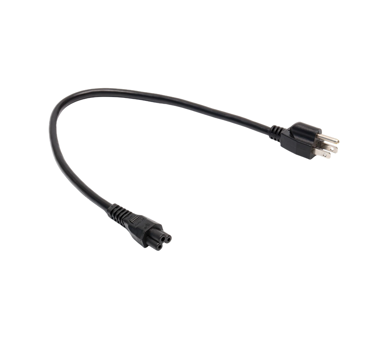 JT-3/FY-3+JT-ST2B/ST2B 15A 125V IEC Konnektörlü C5 Üç Pimli ABD Standart Fiş