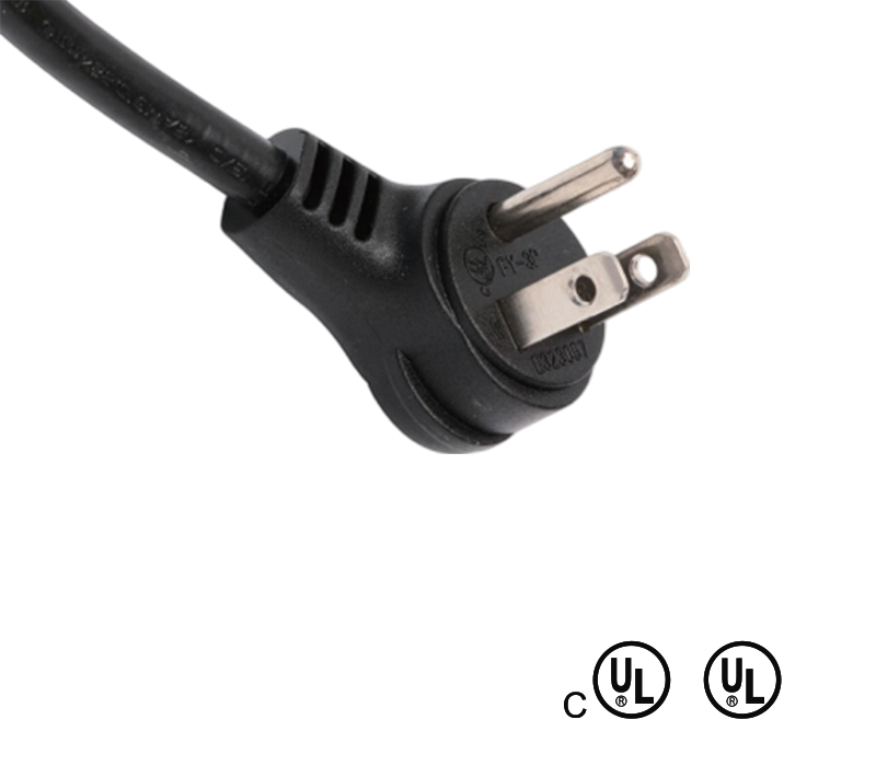 JT-3P/FY-3P 15A 125V Üç Pimli Amerikan Standart Açılı Fiş