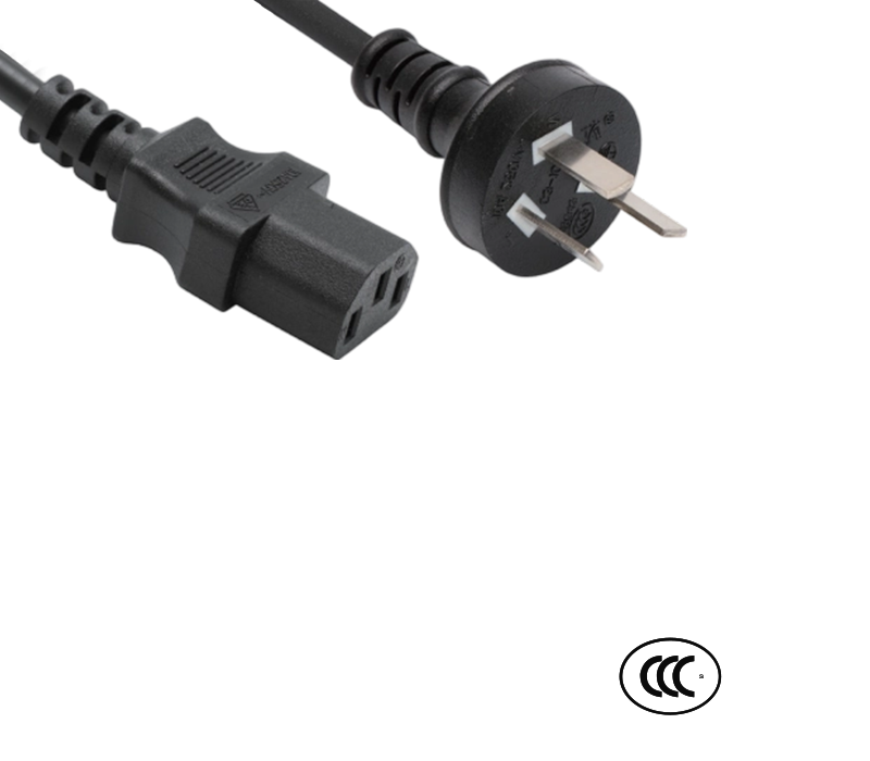 C3-10C+JT-ST3 10A 250V IEC Konnektörlü C13 Üç Pimli Çin Standart Fiş