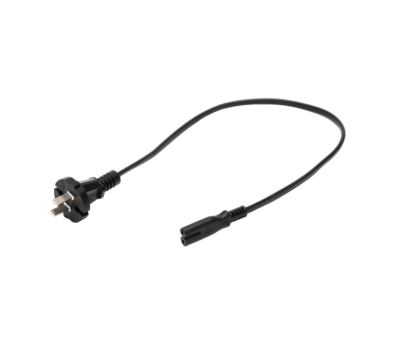 C2-10B+ST2/FY-ST2 10A 250V IEC Konektörü C7 için Çin Standart İki Pimli Alet Fişi