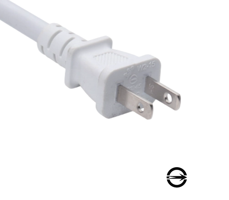 W2-15 15A 125V İki Pimli Tayvan Standart Fiş