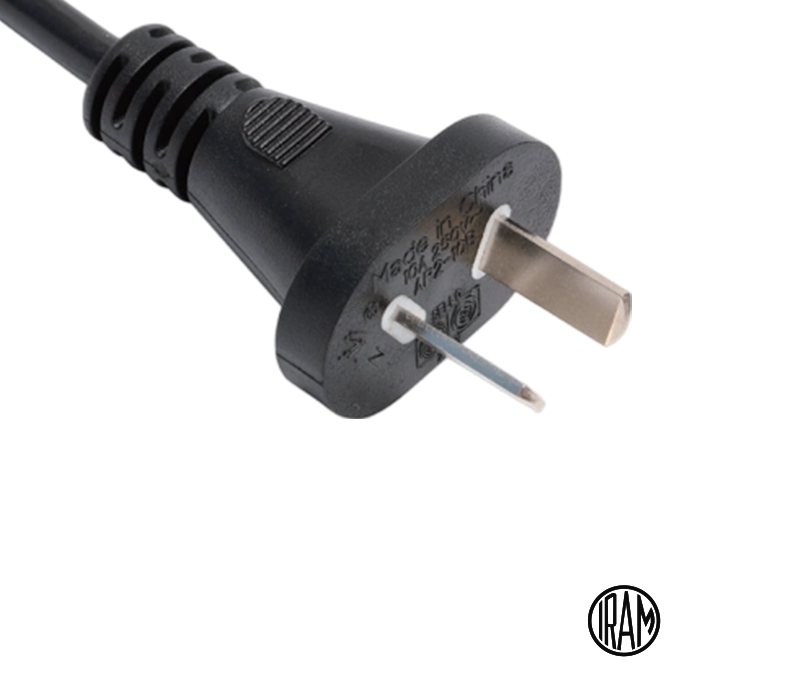 AR2-10B 10A 250V İki Pimli Arjantin Fişi