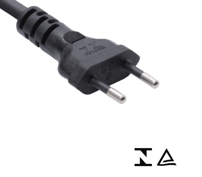 BY2-10 10A 250V İki Pinli Brezilya Fişi