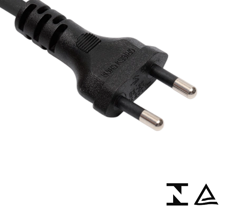 B2-20 20A 250V İki Pimli Brezilya Fişi