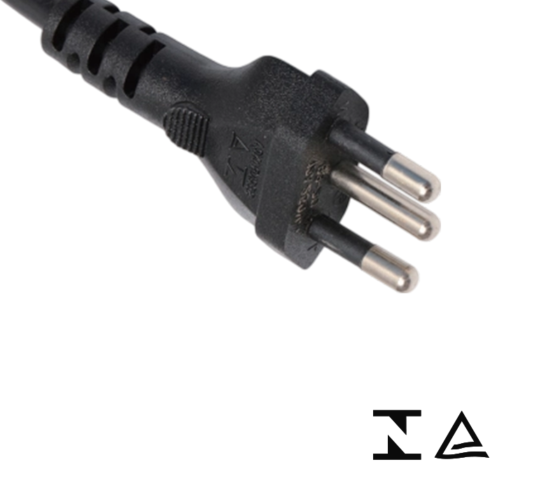 B3-20 20A 250V Üç Pimli Brezilya Fişi