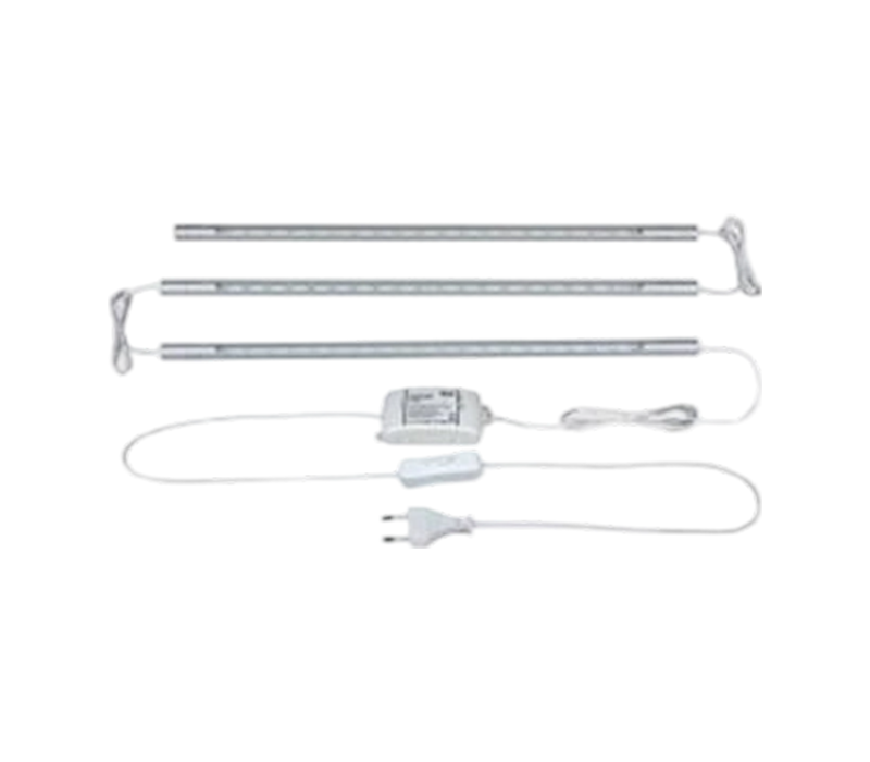 20 Hasır Şapkalı LED Ampul İçeren 330mm Kabin Trim Işıkları